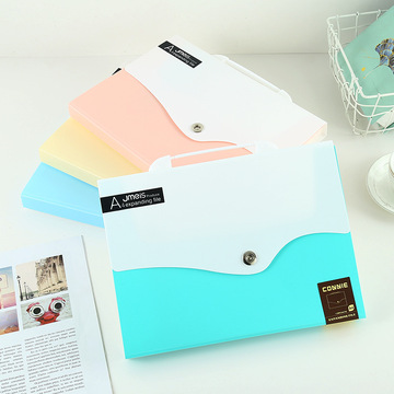 A5 Information book transparent multi-layer insert bag 20/30/60/100-page Lepu folder ticket storage bag album pic 7