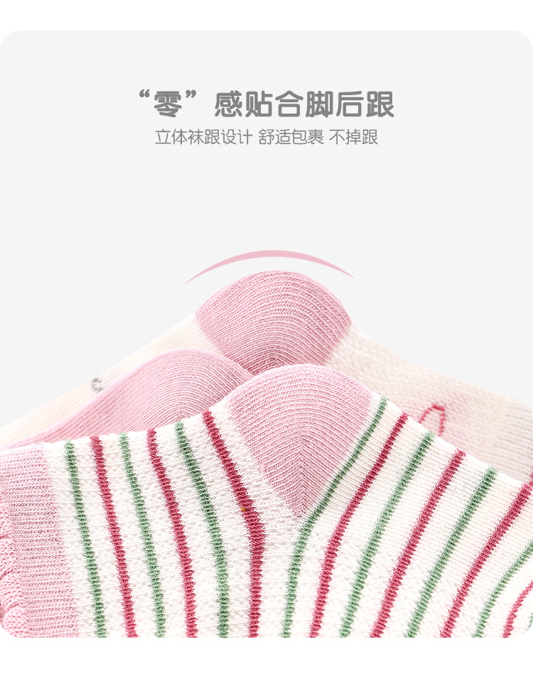 袜子地摊一件代发宝宝袜子批发夏季薄款海德花园条纹网眼袜女童精梳棉无骨新生儿袜一件代发详情13