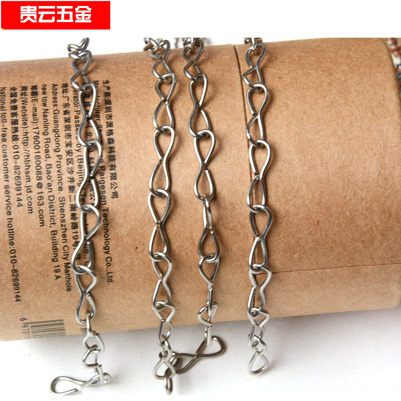 The manufacturer supplies a large quantity of metal chain accessories, hardware parts, and environmentally friendly electroplated specifications pic 4