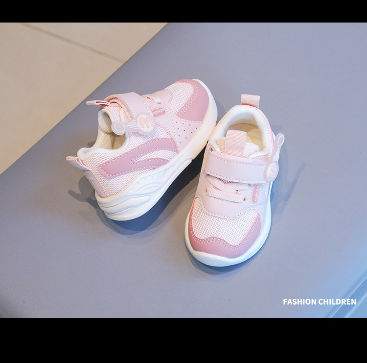 Baby walking shoes, functional shoes, spring and autumn boys' and girls' soft-soled anti-slip children's sports shoes, mesh baby shoes on delivery pic 22