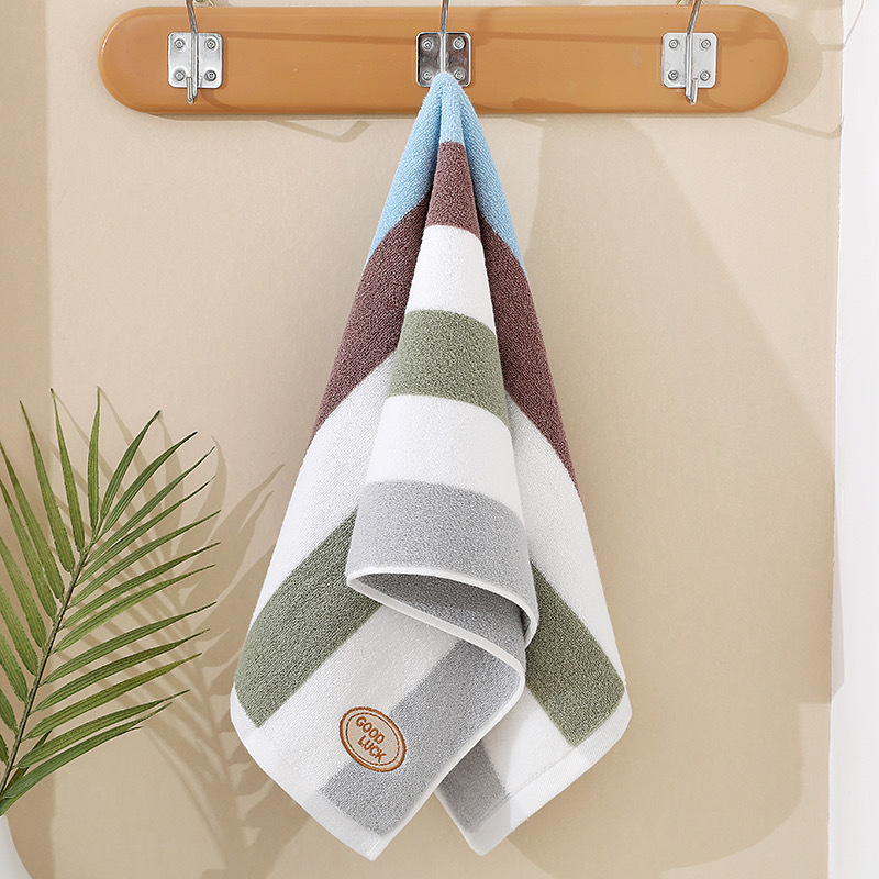 洁丽雅纯棉维也纳毛巾A类高档条纹成人洗脸吸水加厚面巾230149详情7