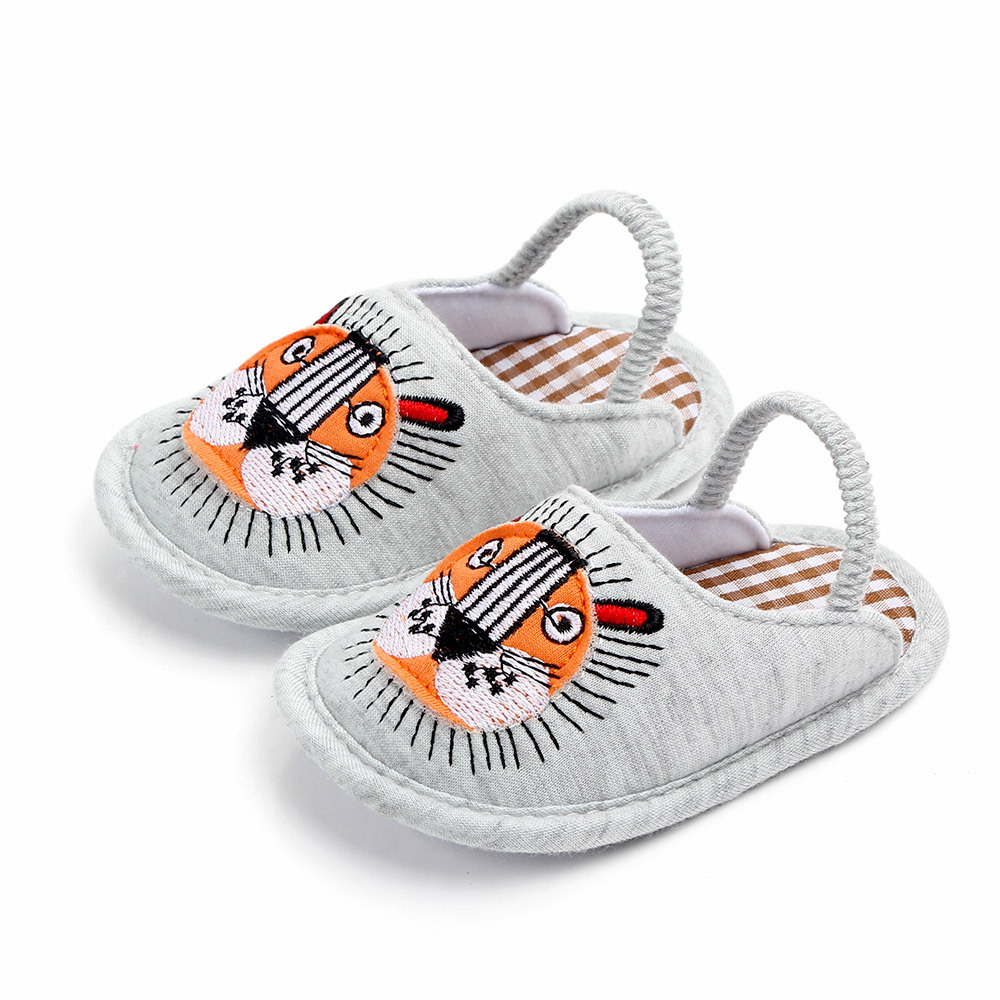 儿童拖鞋0-1婴儿家居地板鞋春秋棉布底防滑宝宝布拖鞋2085详情30