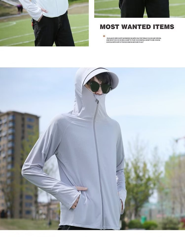 冰丝防晒衣男款夏季2025新款防紫外线透气外套户外钓鱼男士防晒服详情12