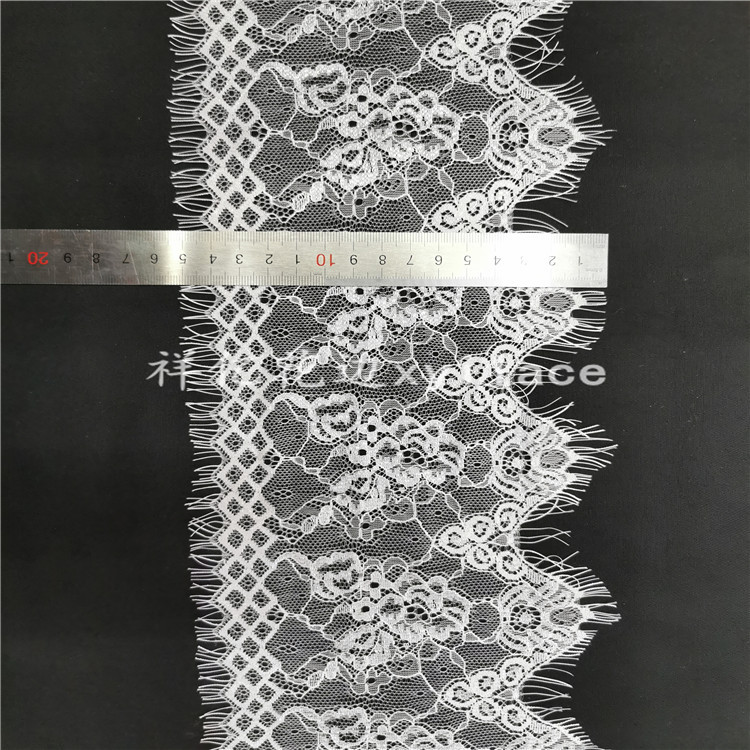 Wholesale of elastic lace, lace curtains, lace clothing, lace water-soluble embroidery watermark lace fabric pic 6