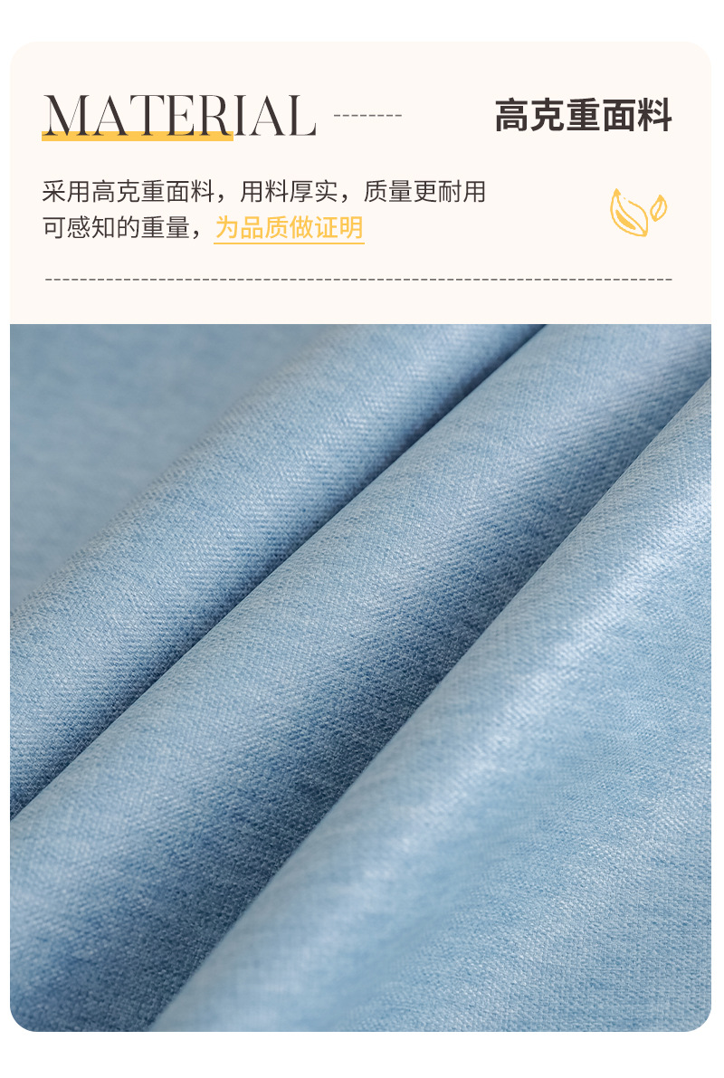 三航 北欧ins风棉麻日式桌布茶几布法式复古时尚简约大方高级圆桌布餐桌布背景台布详情16