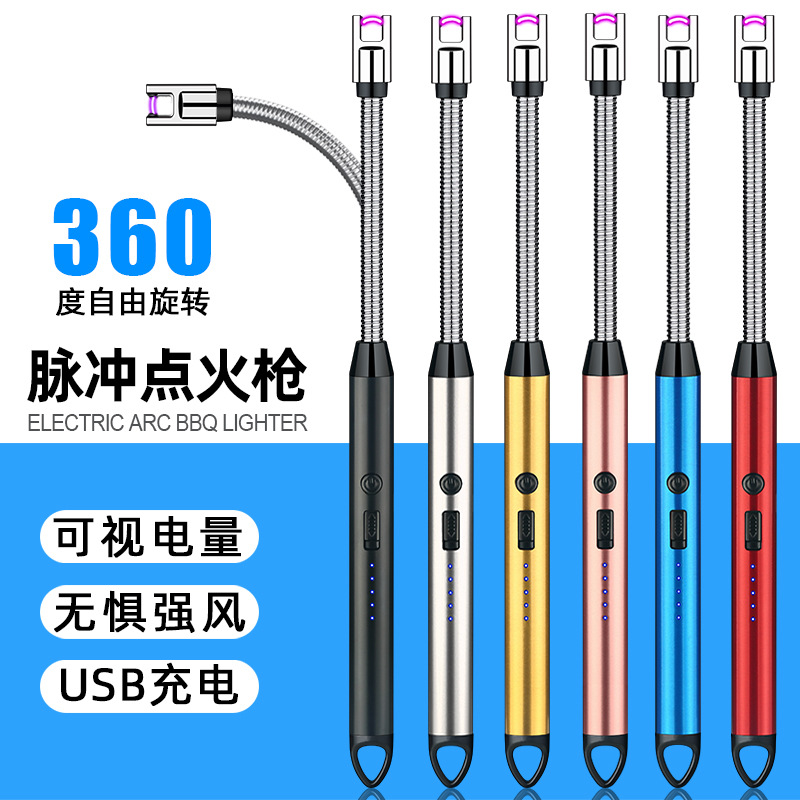 JLL897加长厨用点火器USB电子充电蜡烛煤气灶打火机点火棒点火枪详情6