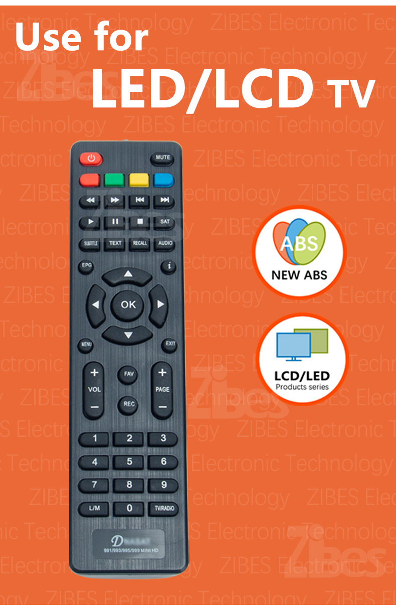 Use for LCD/LED TV Infrared TV Remote control suitable for LCD TV factory direct sales English pic 3