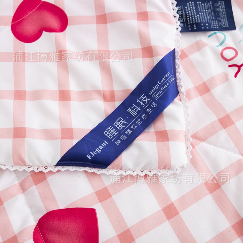 Wholesale of new Korean washable cotton summer quilts, summer air-conditioned quilts, washable summer cooling quilts, gift bed sheets, double thin quilts pic 16