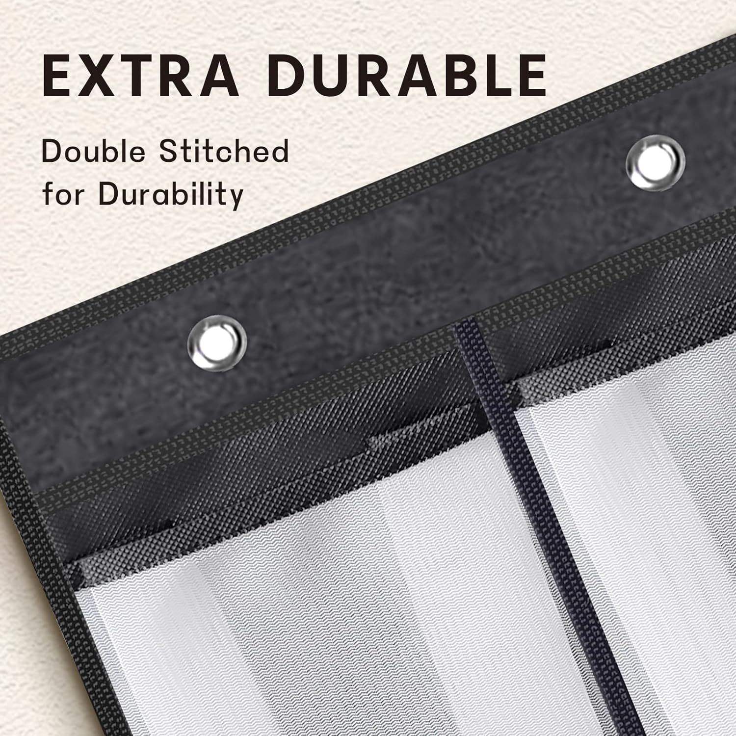 跨境热卖24格门后挂袋储物袋收纳袋鞋子收纳袋多层网格收纳挂袋详情23