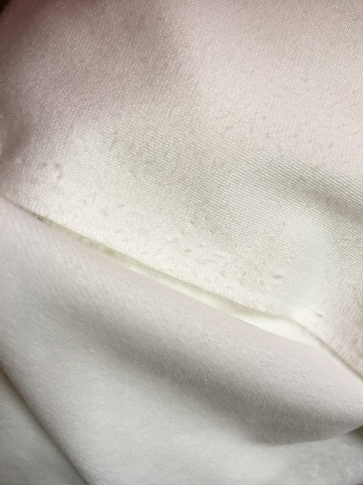 In stock: white crystal super soft short plush digital printed fabric, pillow fabric, blanket, natural white bleached super soft fleece pic 4