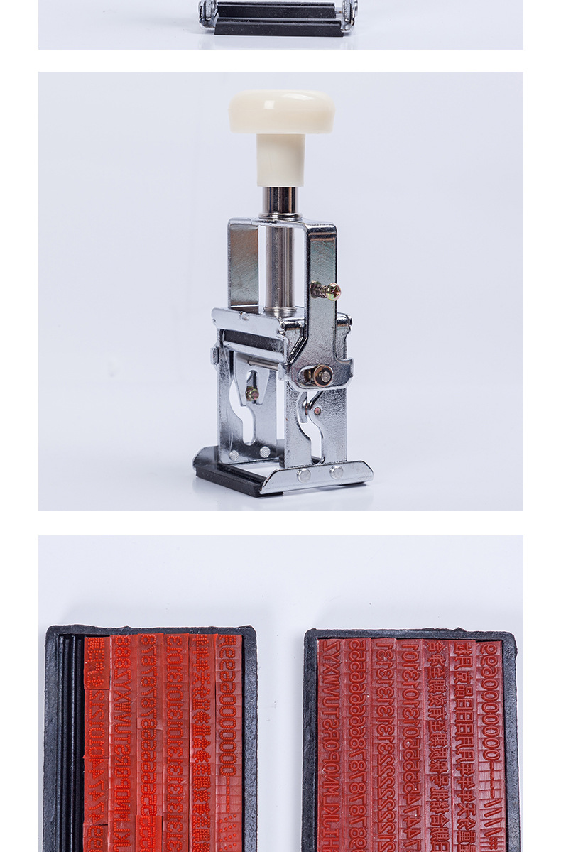Zhongyong Q6 ink manual one to three rows production date coding machine, small imitation inkjet coding device price tag pic 10