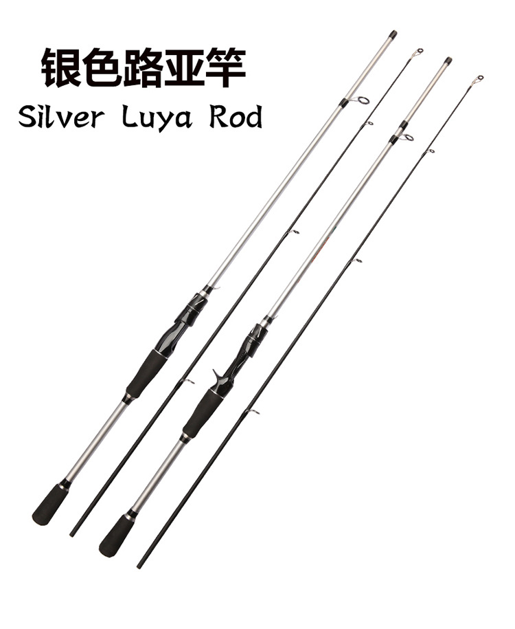 Cross-border fiberglass reinforced plastic Lull rod insert joint rod ML adjustable lull rod foreign trade Amazon long-distance throwing road sliding rod fishing rod pic 3