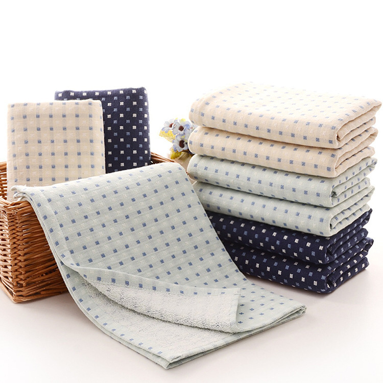 Pure cotton gauze square towels, bath towels, household absorbent soft towels for adults and children, street stalls and night markets, special offer and promotion pic 7