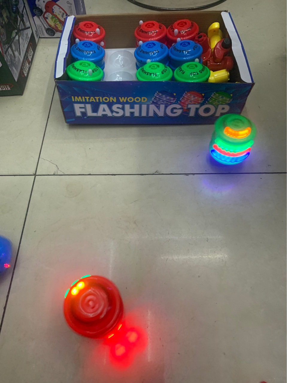 新款音乐陀螺卡通发闪光儿童玩具新款地摊夜市热销卖批发光小礼品详情3