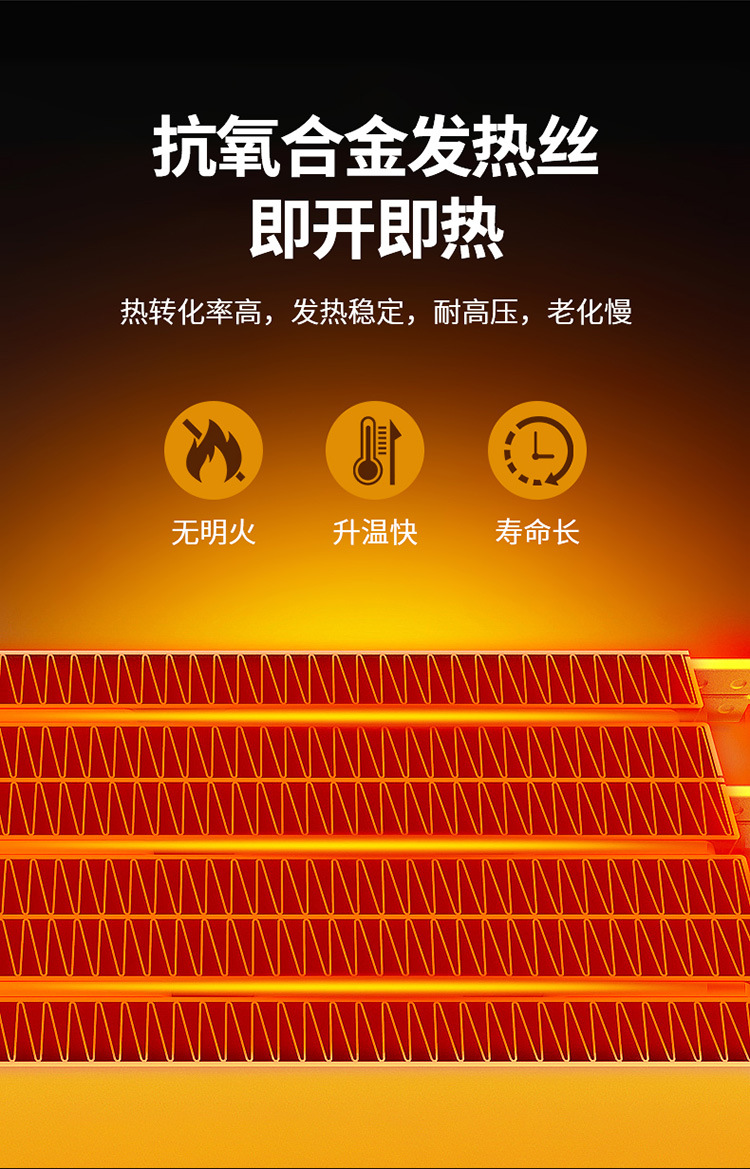 车载暖风机12v电暖风车用加热器取暖器除霜化雪除雾器便携式车载暖风机多功能电热取暖器详情9