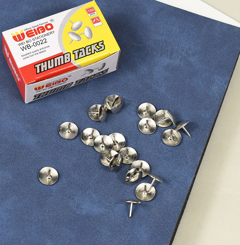 Weibo simple large-head metal drawing nails can be nailed to walls with good stability and are not easy to break. They have a smooth touch and are large drawing nails pic 7
