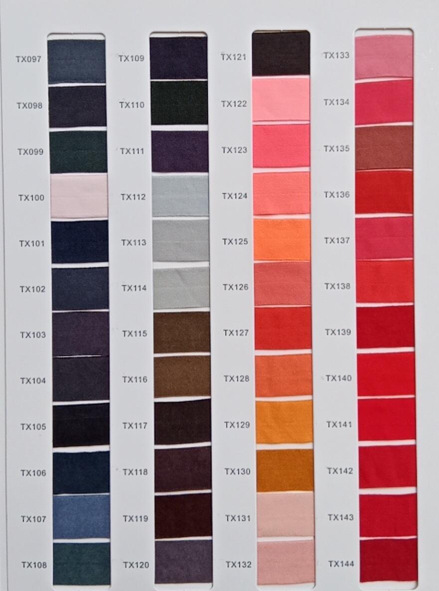 2CM nylon 7070 edge elastic band, nylon down jacket sleeve elastic color elastic edge band pic 12