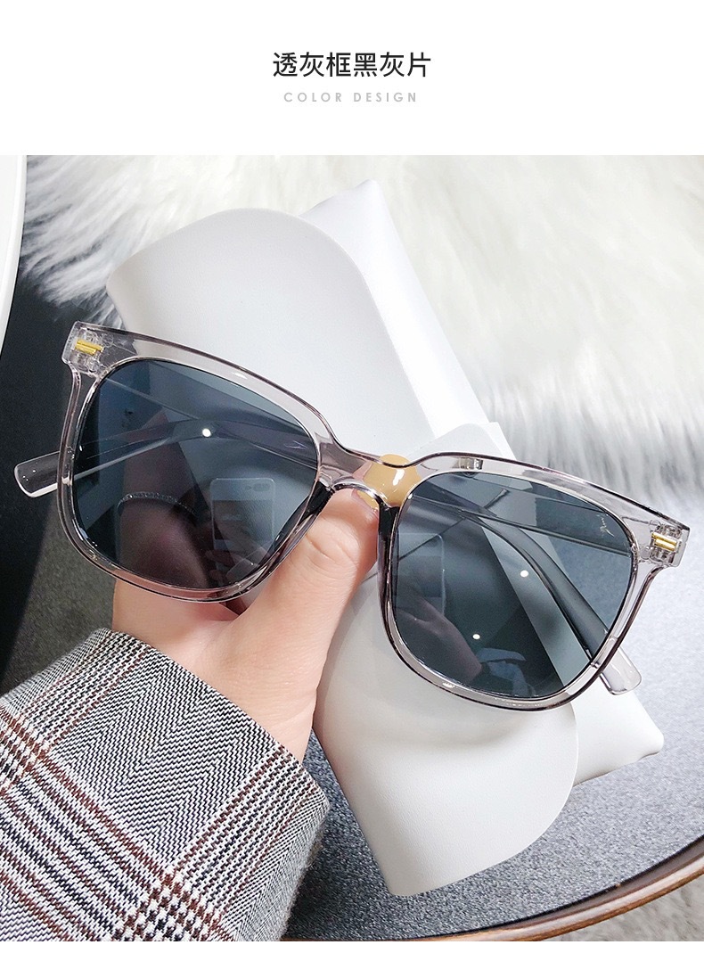 2024新款防紫外线太阳镜男女墨镜 ins小红书网红韩版时尚复古眼镜详情9