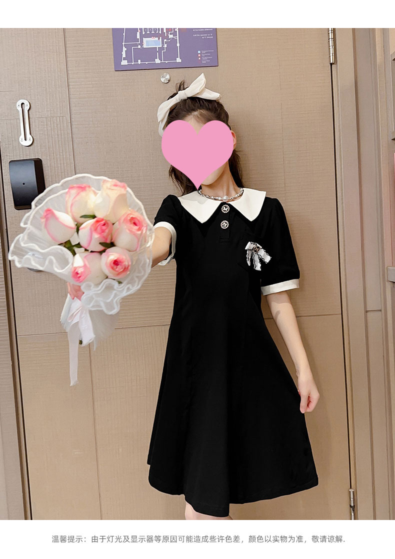女童夏款连衣裙公主裙童装新款夏季儿童小女孩洋气小香风裙子夏装详情14