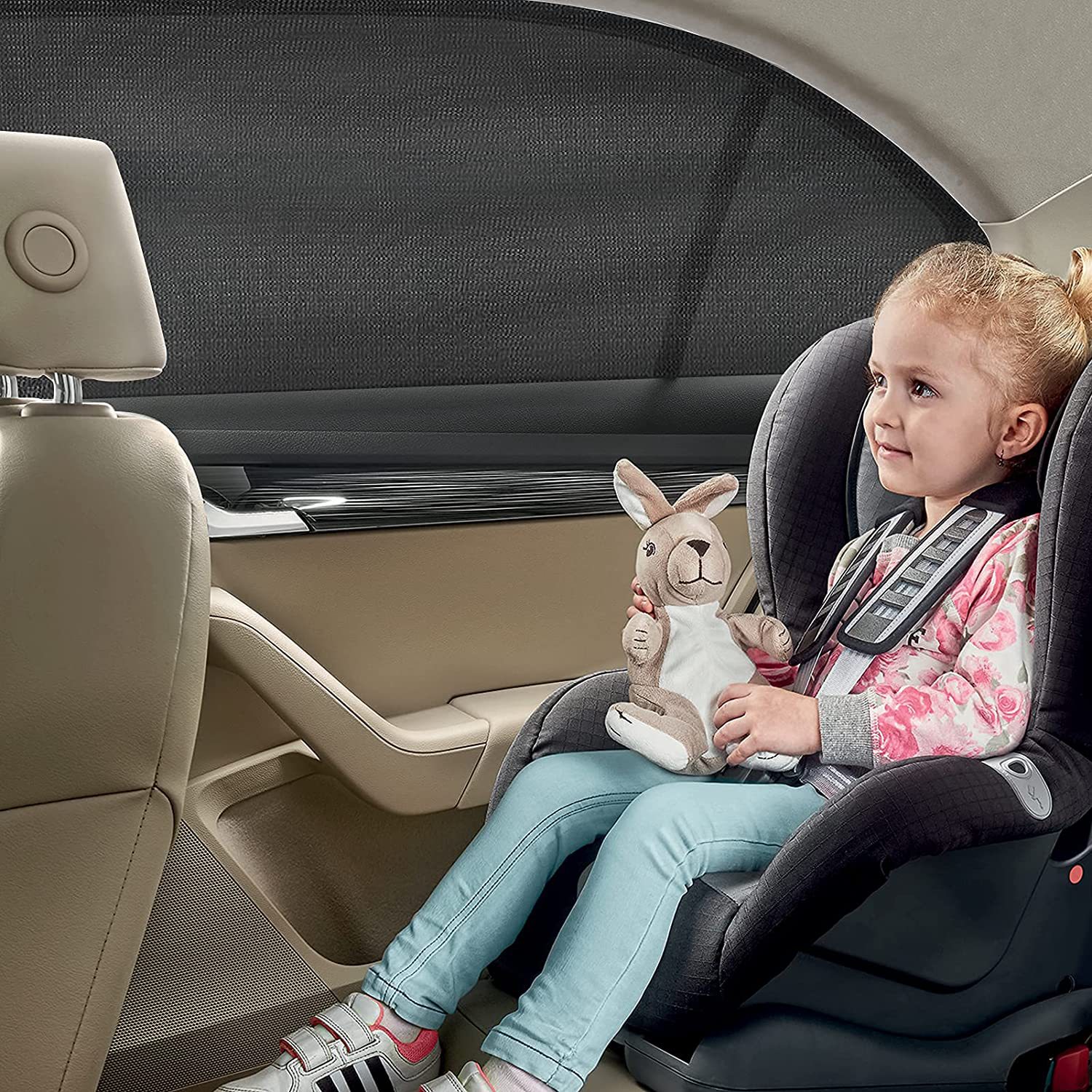 2PCS  Car Window Shade,Car Back forward Window Sun Shade,Sun详情2