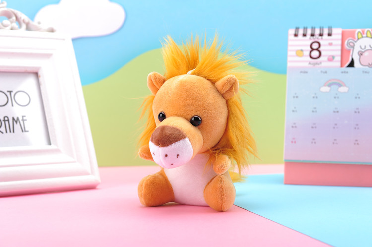 Wholesale of new cross-border animal plush toys, dolls, small pendants, clothing, bags and accessories for elephants, lions and tigers pic 17