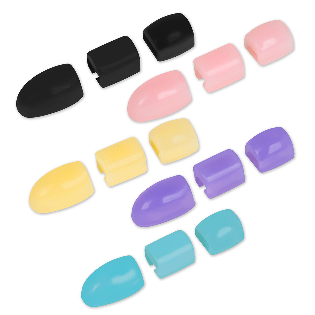 Saxophone side key pads, height-increasing pads, 6 pieces of wind instrument accessories, saxophone thumb pads, finger rest covers, side key wholesale pic 6