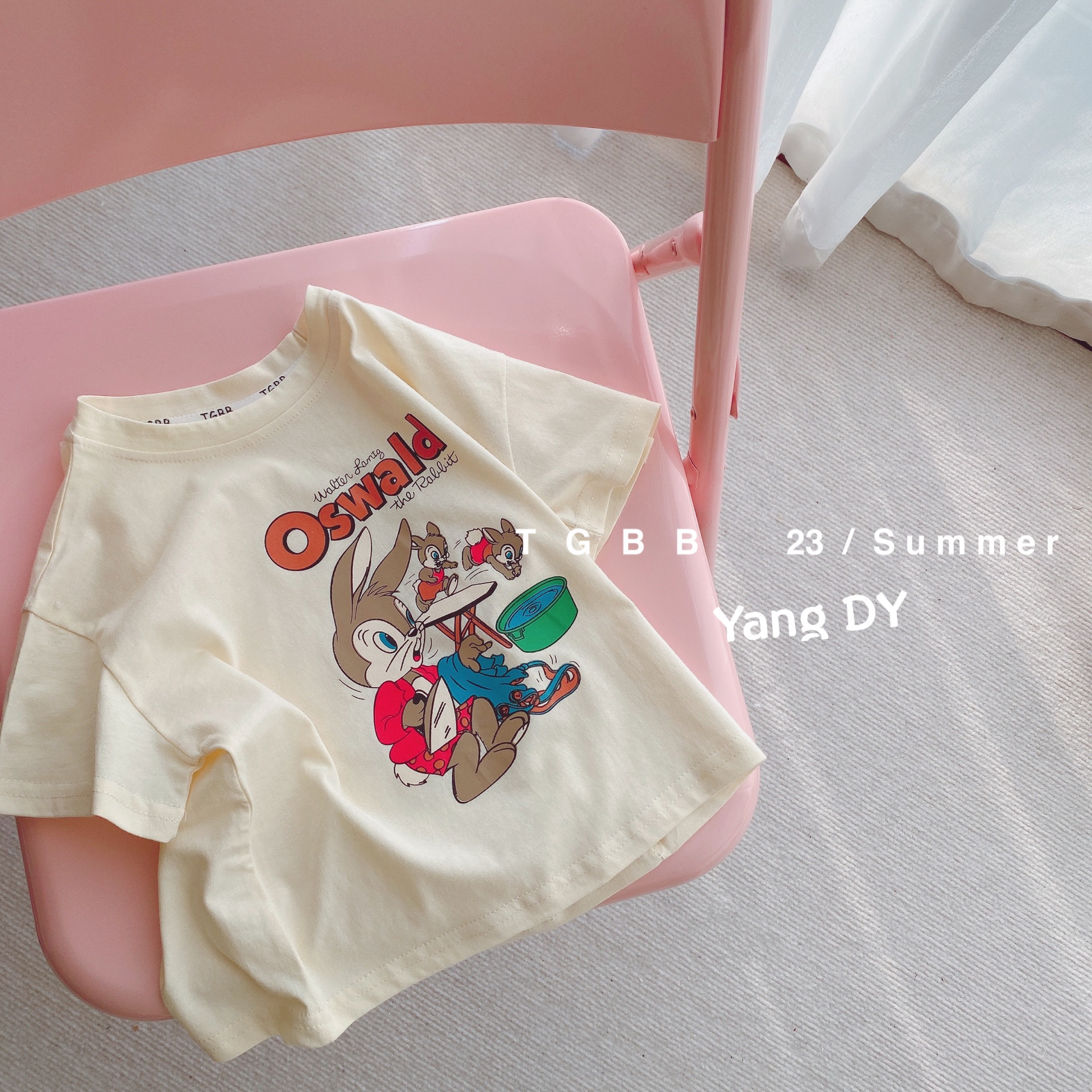 童装t恤短袖儿童半袖女童韩版宝宝上衣洋气潮2023新款男童春装详情13