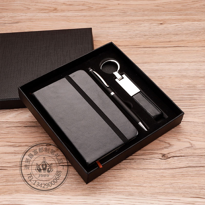 A7 Notebook Set, Keychain Gift, Corporate Real Estate Business Annual Meeting Event Notebook Gift Set pic 7