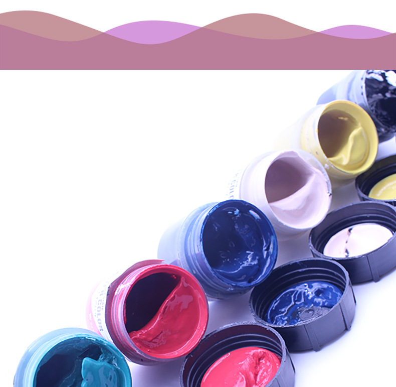 15ML水粉画颜料儿童学生手绘彩绘涂鸦色彩颜料广告颜料墙体颜料详情18