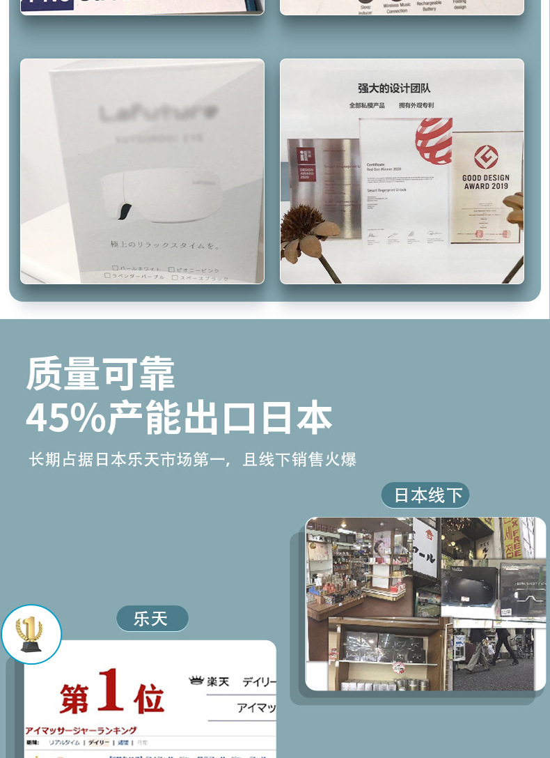 智能眼部按摩仪热敷眼罩眼睛按摩器蒸汽润眼仪蓝牙儿童护眼仪批发详情23