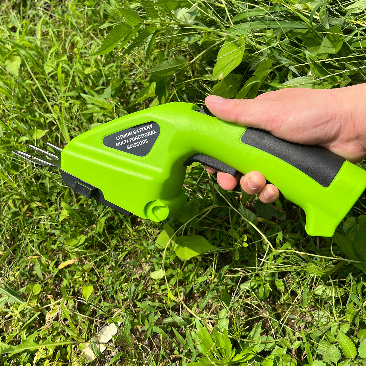 Electric fence shears, rechargeable pruning shears, lawn mowers, lithium battery-powered one-handed hedge trimmers, gardening and garden tools pic 8