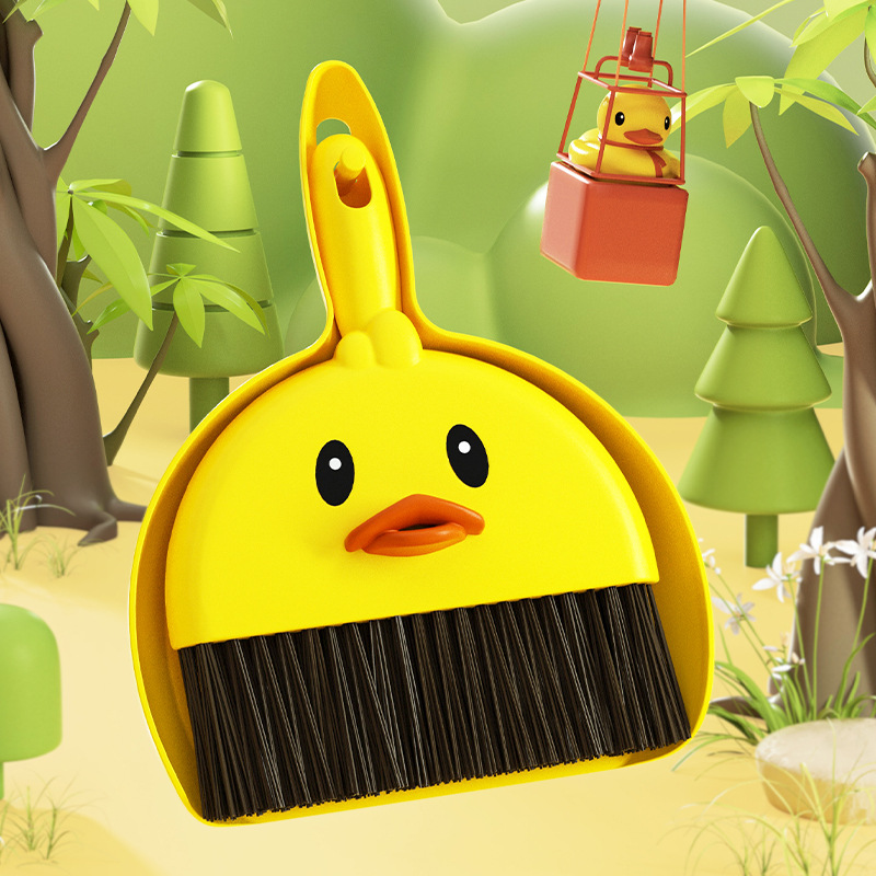 儿童扫把簸箕套装家用宝宝垃圾铲小孩扫地幼儿园学生小扫把详情14