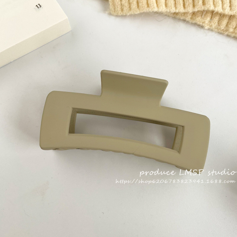 13CM curly hair clip, large hair volume, Korean-style ponytail hair accessory, high-end shark clip wholesale in Yiwu pic 39