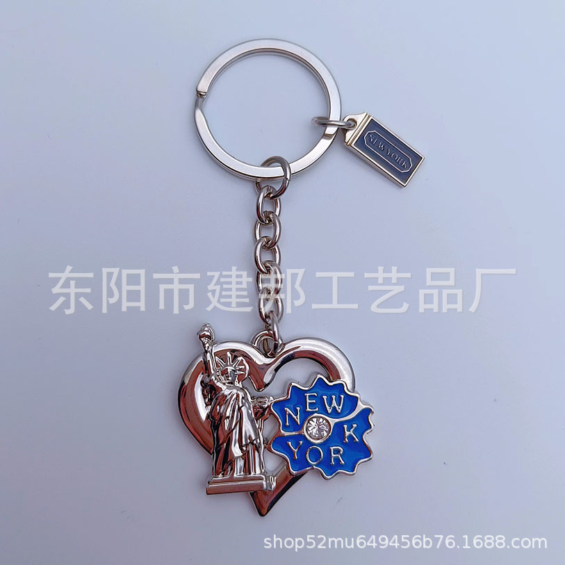 厂家直销美国US纽约MEW YORK钥匙挂件旅游纪念品创新新颖礼品金属详情7