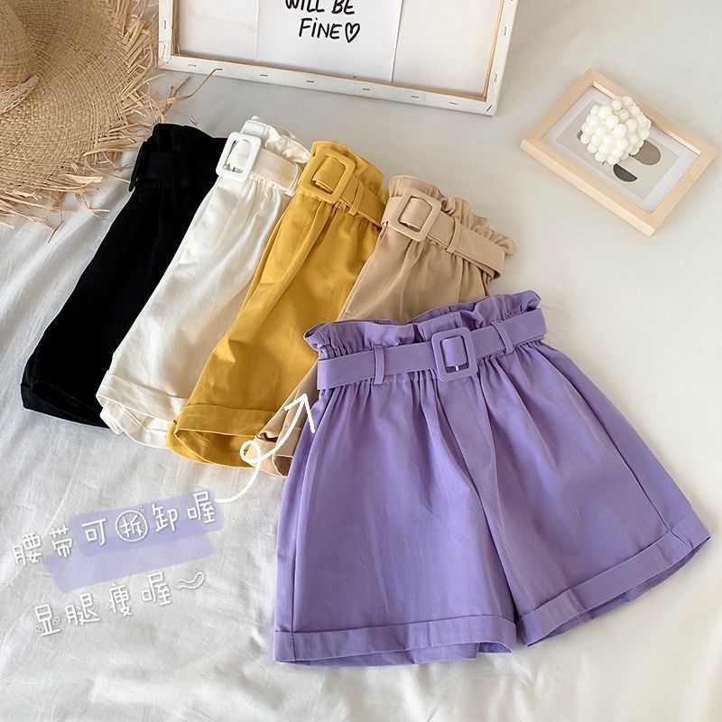 Cool girl summer fresh Korean-style sports shorts, wide-leg thin style, 100% bestseller, trendy, quick-drying, versatile and casual pic 32