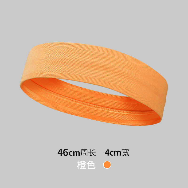 Adult outdoor running sports headband lulu yoga headscarf knitted sweat-absorbing and sweat-stopping belt basketball fitness hair tie pic 18