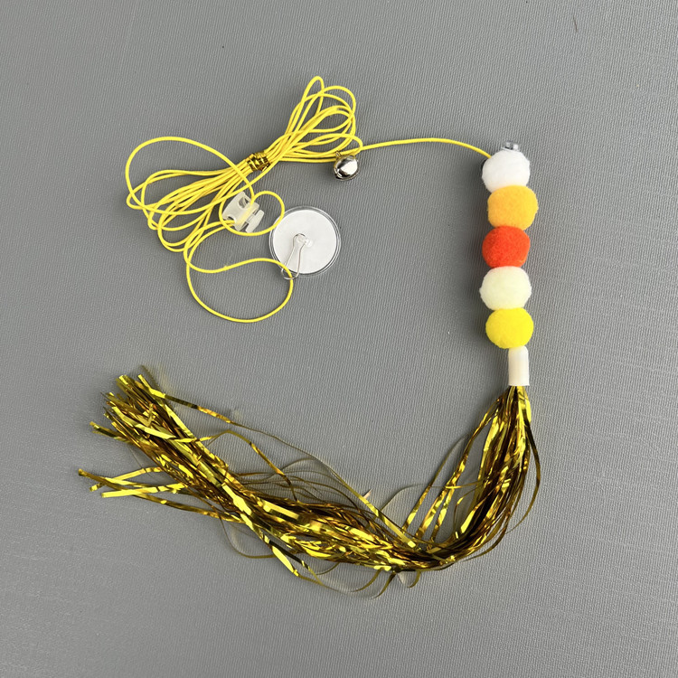 New cat-playing stick, swing, hanging door, cat toy, butterfly with catnip, self-entertainment, hanging, telescopic and adjustable pic 95