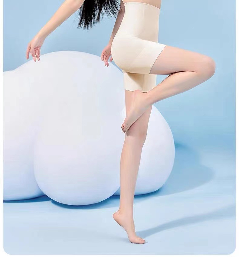 曲线 主义7A裸氨无缝收腹提臀裤 3D蜜桃臀女士平角安全裤详情17