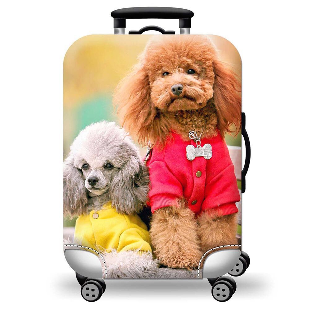 Factory direct sales of thickened and wear-resistant suitcase covers, strong printed elastic and wear-resistant luggage covers, one-piece consignment pic 6