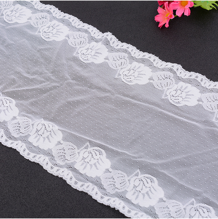 Wholesale of eyelash lace, lace, water-soluble embroidery mesh fabric, underwear and accessories from our factory in stock pic 16