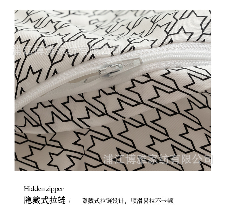 Wholesale of high-end AB panel design, 40-piece all-cotton four-piece set with all-season universal printing process pic 23