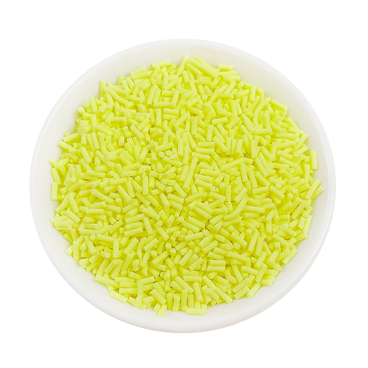 50g artificial soft clay long strip sugar granules packaging, food and play chocolate, handcrafted material, cream glue decorated soft clay granules pic 17