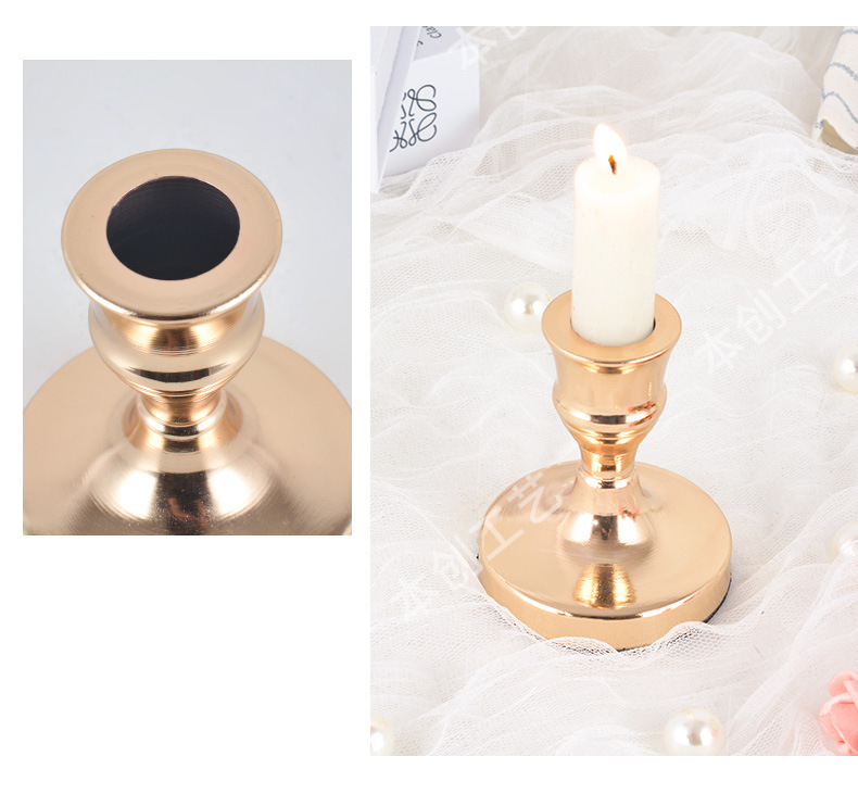 Benchuang Cross-border Candlestick Wholesale Factory direct sales European-style candlesticks, home decoration ornaments, new Amazon candlesticks pic 8