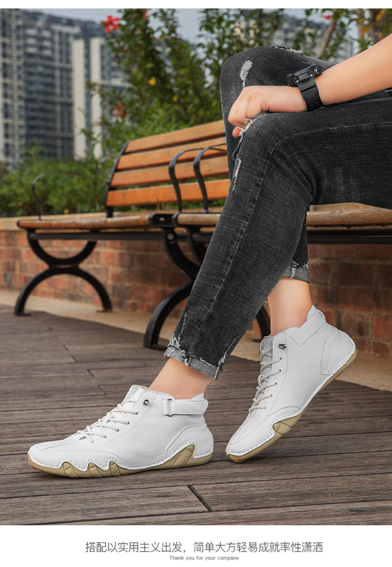 亚马逊热销马丁靴秋冬季跨境爆款高帮八爪鱼男鞋男士休闲短靴子详情16