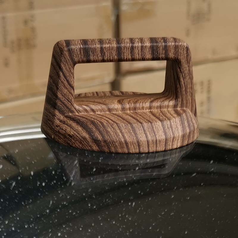 LOVE COOKING Supor Japanese wood-grain tourmaline non-stick soup pot Clay pot Chinese medicine 煲仔饭 20/24/28CM marble pot pic 8