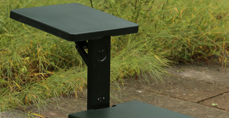 Folding chair, multi-functional folding stool, outdoor stool, portable individual soldier study chair, writing chair pic 4