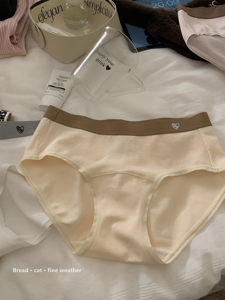 7A抑菌加长裆~A类加宽加长底档纯棉裆部内裤女士舒适全棉少女底裤详情8