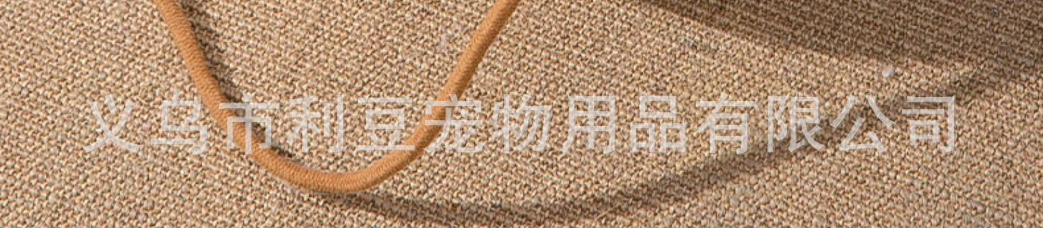 拼色编织猫窝粗麻藤编猫窝四季通用猫床编织猫咪玩具宠物用品详情2