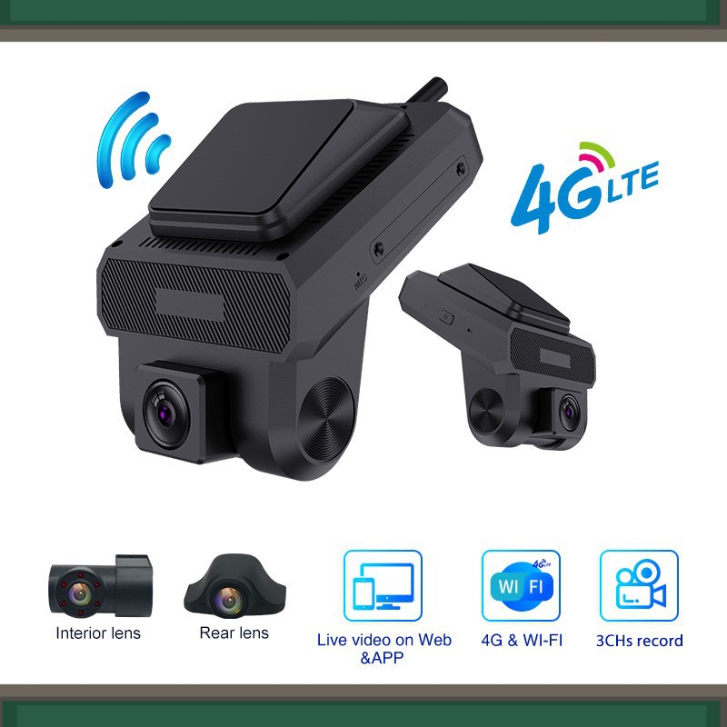 高清前后1080P双录行车记录仪GPS轨迹无线WiFi星光夜视详情7