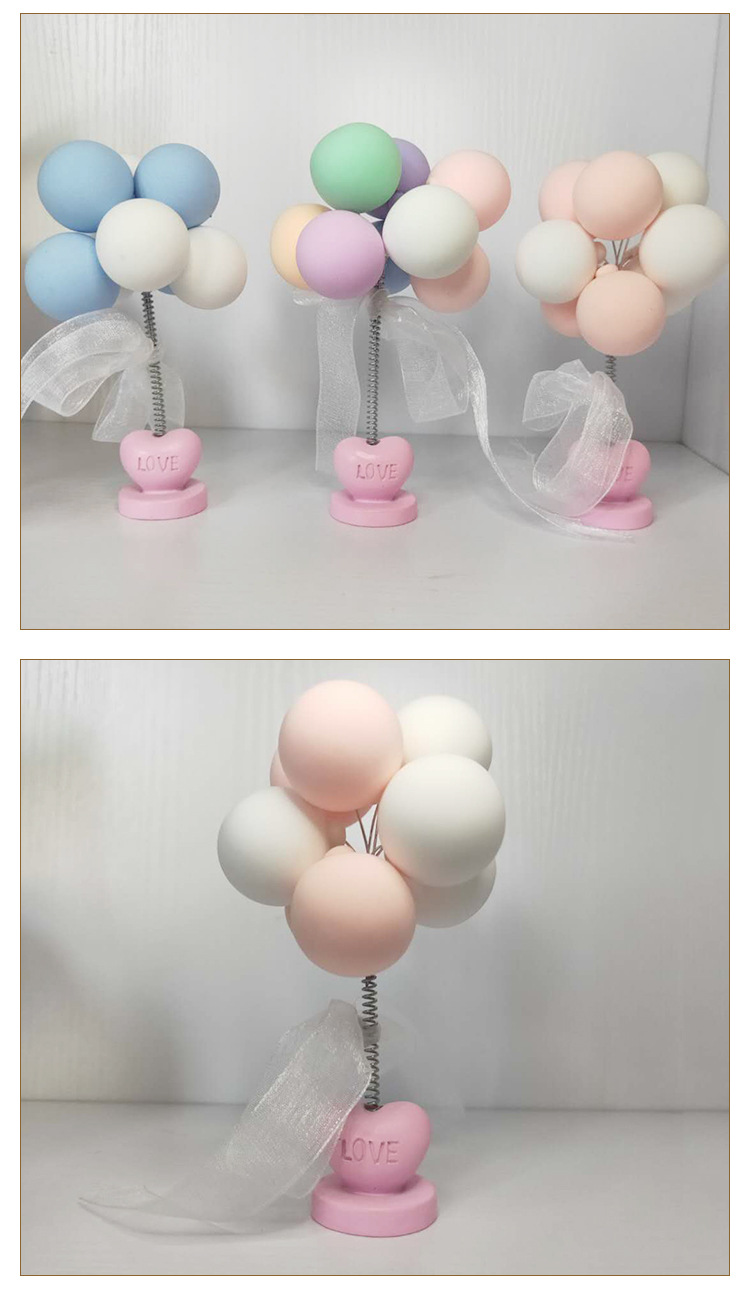 弹簧摇摆告白气球香水瓶气球车载镶钻气球配饰钻石满天星车摆件详情11